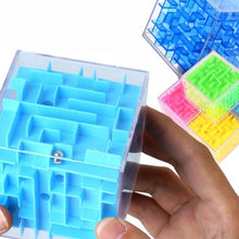 Load image into Gallery viewer, 3D Maze Magic Cube Transparent Six-sided Puzzle Speed Cube Rolling Ball Game Maze Toys for Children Educational