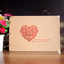 Load image into Gallery viewer, 10 Inch DIY Album Dandelion Series DIY Handmade Photo Albums for Lover Baby Wedding Stickers Scrapbooking Family Scrapbook Albums Family Anniversary Gift For Couple