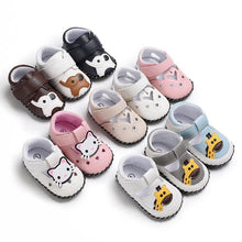 Load image into Gallery viewer, Beautiful High Quality Comfortable Leather Baby Soft-Soled Flexible Shoes Unique Design