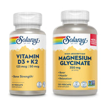 Load image into Gallery viewer, Magnesium Glycinate + Vitamin D: Stay Active Bundle