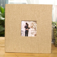 Load image into Gallery viewer, 16 inch Linen DIY Photo Album Lovers Birthday Gift Wedding Photos Baby Photo Album Scrapbook DIY Photo Albums Family Scrapbook Albums Family Anniversary Gift For Couple