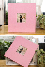 Load image into Gallery viewer, 16 inch Linen DIY Photo Album Lovers Birthday Gift Wedding Photos Baby Photo Album Scrapbook DIY Photo Albums Family Scrapbook Albums Family Anniversary Gift For Couple