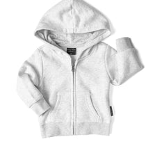 Load image into Gallery viewer, Classic Zip Hoodie - Light Heather Grey