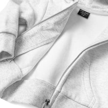 Load image into Gallery viewer, Classic Zip Hoodie - Light Heather Grey