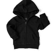 Load image into Gallery viewer, Classic Zip Hoodie - Black