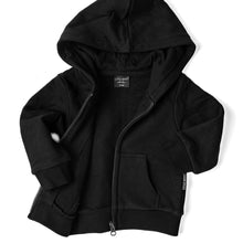 Load image into Gallery viewer, Classic Zip Hoodie - Black