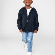 Load image into Gallery viewer, Light Wash Distressed Denim