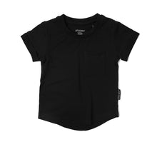 Load image into Gallery viewer, Bamboo Pocket Tee - Black
