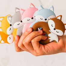 Load image into Gallery viewer, New Sets Baby Silicone Teether Rodent Silicone Animal Fox Teeth Chew Children Goods