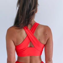 Load image into Gallery viewer, Crop Zip Up Breastfeeding Swimsuit Top 2026