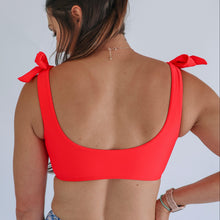Load image into Gallery viewer, Tie Shoulder Breastfeeding Swimsuit Top 2026