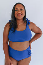 Load image into Gallery viewer, Tie Shoulder Breastfeeding Swimsuit Top 2026