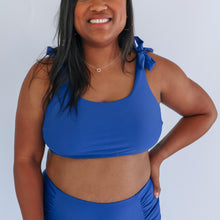 Load image into Gallery viewer, Tie Shoulder Breastfeeding Swimsuit Top 2026