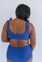Load image into Gallery viewer, Tie Shoulder Breastfeeding Swimsuit Top 2026