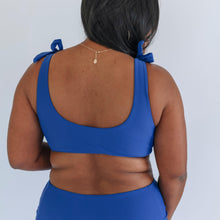 Load image into Gallery viewer, Tie Shoulder Breastfeeding Swimsuit Top 2026