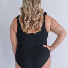 Load image into Gallery viewer, One Piece Tie Shoulder Breastfeeding Swimsuit 2026