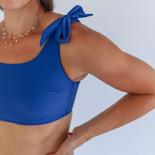 Load image into Gallery viewer, Tie Shoulder Breastfeeding Swimsuit Top 2026