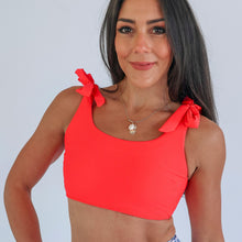 Load image into Gallery viewer, Tie Shoulder Breastfeeding Swimsuit Top 2026