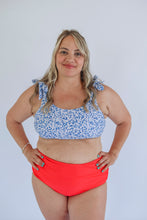 Load image into Gallery viewer, Tie Shoulder Breastfeeding Swimsuit Top 2026