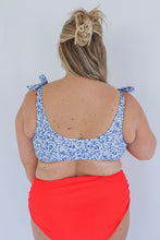 Load image into Gallery viewer, Tie Shoulder Breastfeeding Swimsuit Top 2026