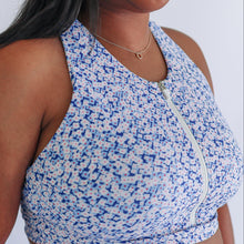 Load image into Gallery viewer, Crop Zip Up Breastfeeding Swimsuit Top 2026