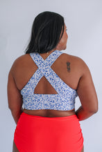 Load image into Gallery viewer, Crop Zip Up Breastfeeding Swimsuit Top 2026