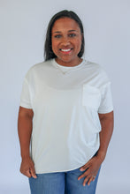 Load image into Gallery viewer, Relaxed Fit Zip Breastfeeding Tee