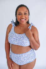 Load image into Gallery viewer, Tie Shoulder Breastfeeding Swimsuit Top 2026