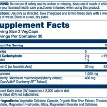 Load image into Gallery viewer, Solaray D-Mannose with Cranactin Cranberry Extract