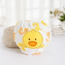 Load image into Gallery viewer, 1Pcs Cute Baby Diapers Reusable Nappies Cloth Diaper Washable Cotton Training Pants Panties