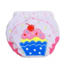 Load image into Gallery viewer, 1Pcs Cute Baby Diapers Reusable Nappies Cloth Diaper Washable Cotton Training Pants Panties