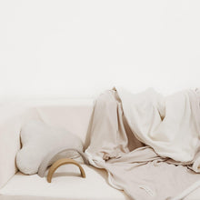 Load image into Gallery viewer, Oat Ribbed Toddler Blanket