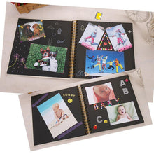 Load image into Gallery viewer, 20page DIY Photo album Baby Growth Beautifully Decorated Paper Album Kids Memory Book Scrapbooking Polaroid Book Album Gifts For New Parents Baby Shower