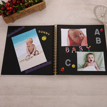 Load image into Gallery viewer, 20page DIY Photo album Baby Growth Beautifully Decorated Paper Album Kids Memory Book Scrapbooking Polaroid Book Album Gifts For New Parents Baby Shower