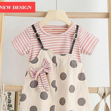 Load image into Gallery viewer, Modern Baby Newborn Toddler Girls Summer Tutu Dress With Printing Princess Dresses Sundress And Hat