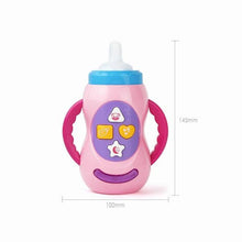 Load image into Gallery viewer, Baby Simulation Milk Bottle Toy LED Flashing Baby Bottle With Sound and Light Toys For Baby