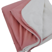Load image into Gallery viewer, Peony Ribbed Toddler Blanket