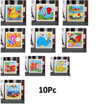 Load image into Gallery viewer, 10pcs Of Wood Puzzle Baby Young Children Early Lessons Learned Intelligence Cartoon Animal Puzzle Wooden Toys Education Puzzles