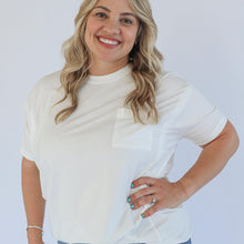 Load image into Gallery viewer, Relaxed Fit Zip Breastfeeding Tee