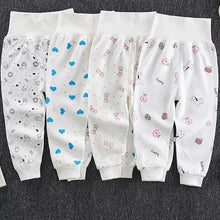 Load image into Gallery viewer, Newborn Baby Pants Girl Boy High waist Leggings Cotton Clothes Toddler Trousers Clothing Infant Kids