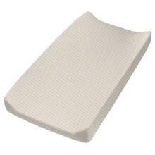 Load image into Gallery viewer, Coco Waffle Ivory Changing Pad Cover