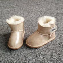 Load image into Gallery viewer, Children's New Fur Warm Comfortable Baby Toddler Shoes Boots For Winter Stylish Design Excellent Gift