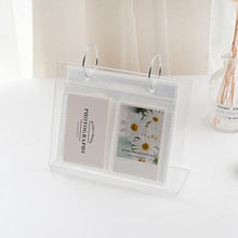 Load image into Gallery viewer, 3/5 inch Desktop Photo Album Acrylic Polaroid Instax loose leaf Photo Album Home Decoration Star Postcard Collect Photo Albums Birthday Gift Family Scrapbook Albums Family Anniversary Gift For Couple