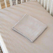 Load image into Gallery viewer, 100% Organic Cotton Gauze Muslin Crib Sheet