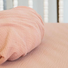 Load image into Gallery viewer, Organic Cotton Gauze Muslin Swaddle Blanket