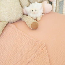 Load image into Gallery viewer, 100% Organic Cotton Gauze Muslin Crib Sheet
