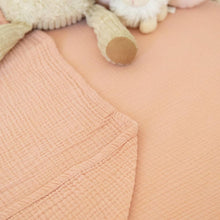 Load image into Gallery viewer, 100% Organic Cotton Gauze Muslin Crib Sheet