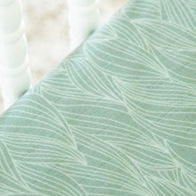 Load image into Gallery viewer, Organic Bamboo Blend Crib Sheet in Beanstalk
