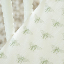 Load image into Gallery viewer, Organic Bamboo Blend Crib Sheet in Buzzy Bees