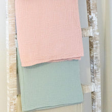 Load image into Gallery viewer, Organic Cotton Gauze Muslin Swaddle Blanket